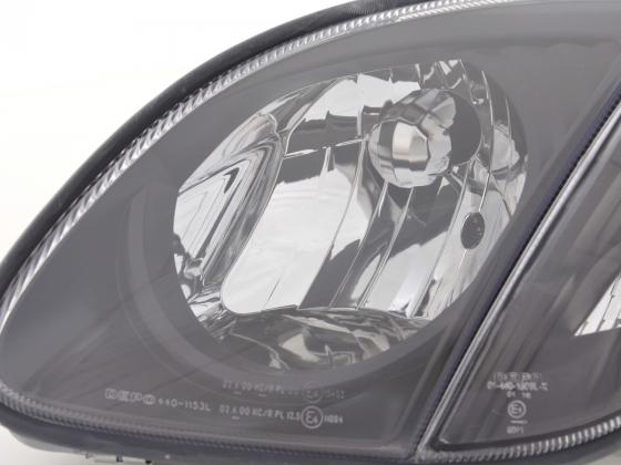 Scheinwerfer Mercedes SLK Typ 170 schwarz Scheinwerfer Mercedes SLK Typ 170 schwarz